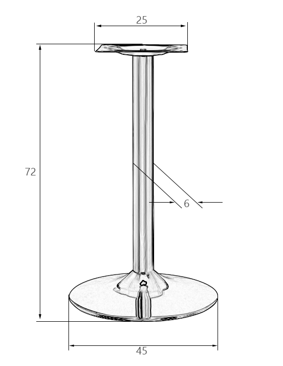 картинка Подстолье обеденное DOBRIN ALAN от магазина Montegros