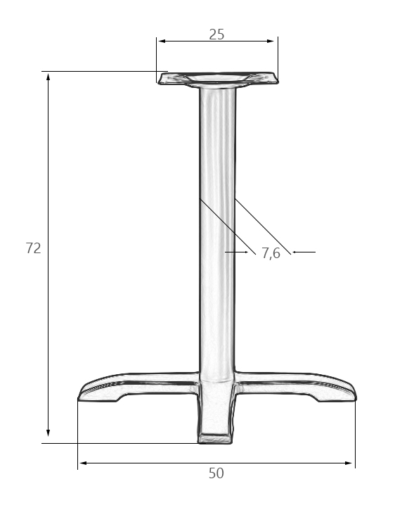 картинка Подстолье обеденное DOBRIN SALLY от магазина Montegros