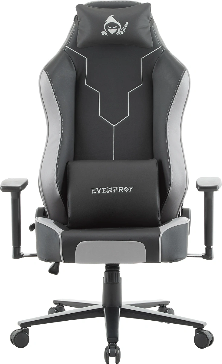 картинка Геймерское кресло Everprof Rapid Экокожа Серый от магазина Montegros