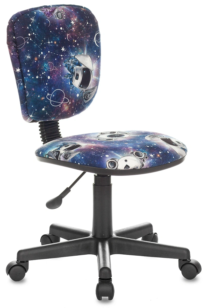 картинка Кресло детское Бюрократ CH-204NX синий космопузики крестов. пластик от магазина Montegros