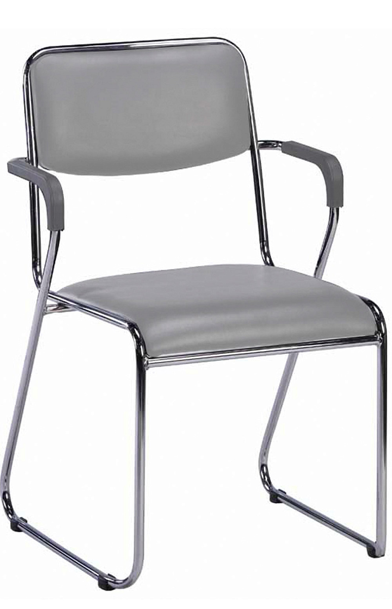 картинка Кресло Everprof Fix Plus Экокожа Серый от магазина Montegros