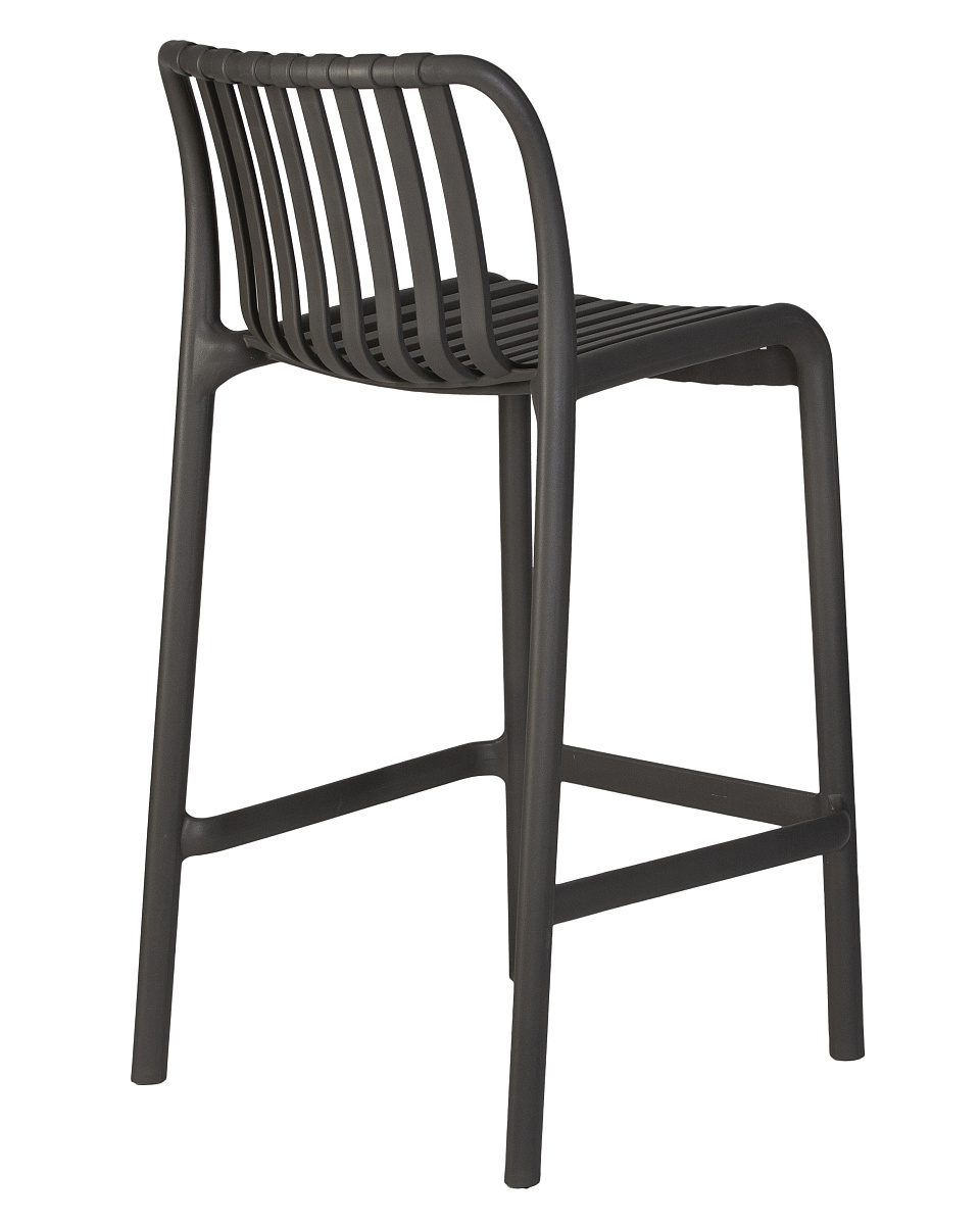 картинка Стул полубарный DOBRIN CHLOE, темно-серый от магазина Montegros