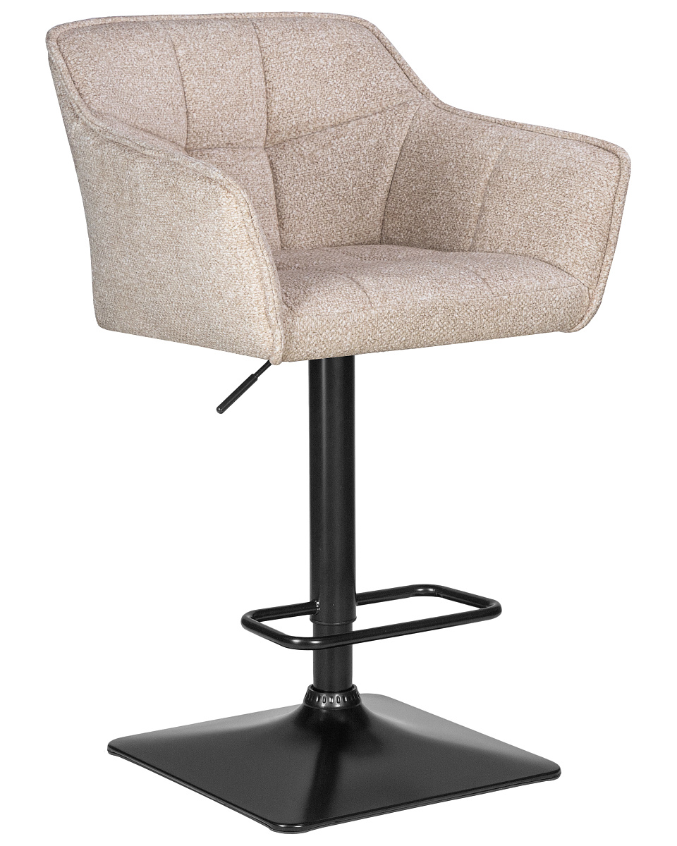 картинка Стул барный DOBRIN RALF, бежевый твид (LEO26) от магазина Montegros