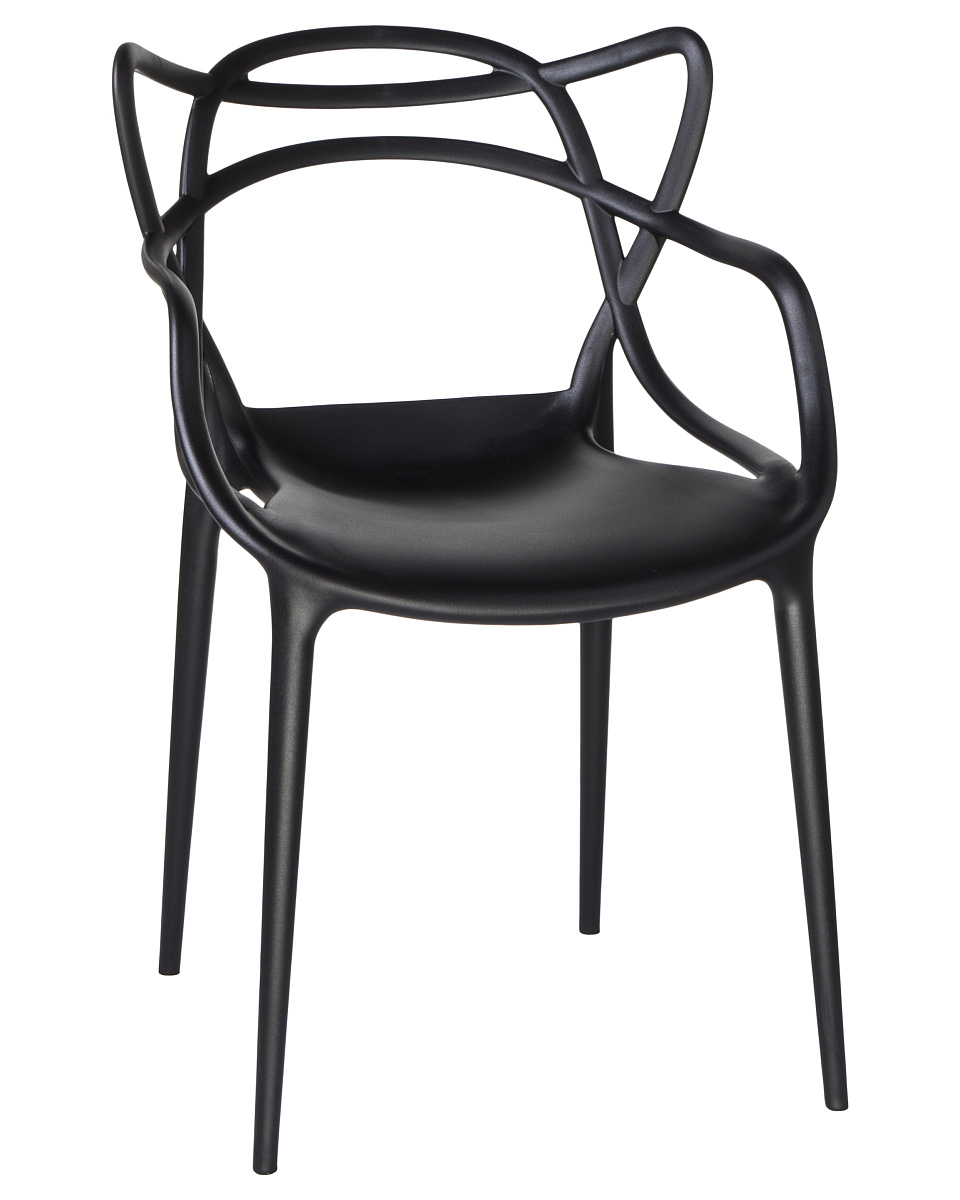 картинка Стул обеденный DOBRIN MASTERS, чёрный (B-03) от магазина Montegros