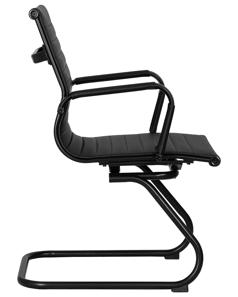 картинка Офисное кресло для посетителей DOBRIN CODY BLACK, чёрный от магазина Montegros