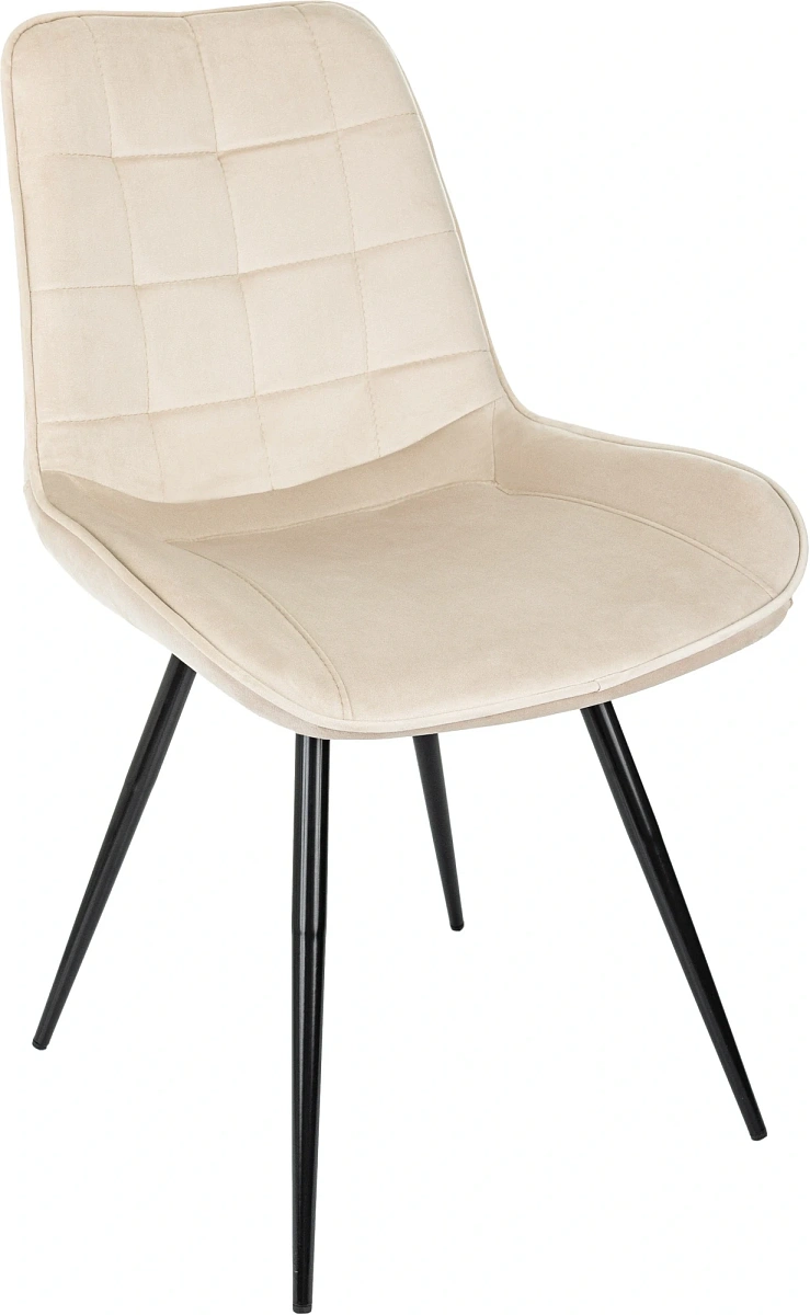 картинка Стул для дома Бюрократ CH-K2 бежевый Holland 06 металл черный на ножках (CH-K2_1/HL07) от магазина Montegros
