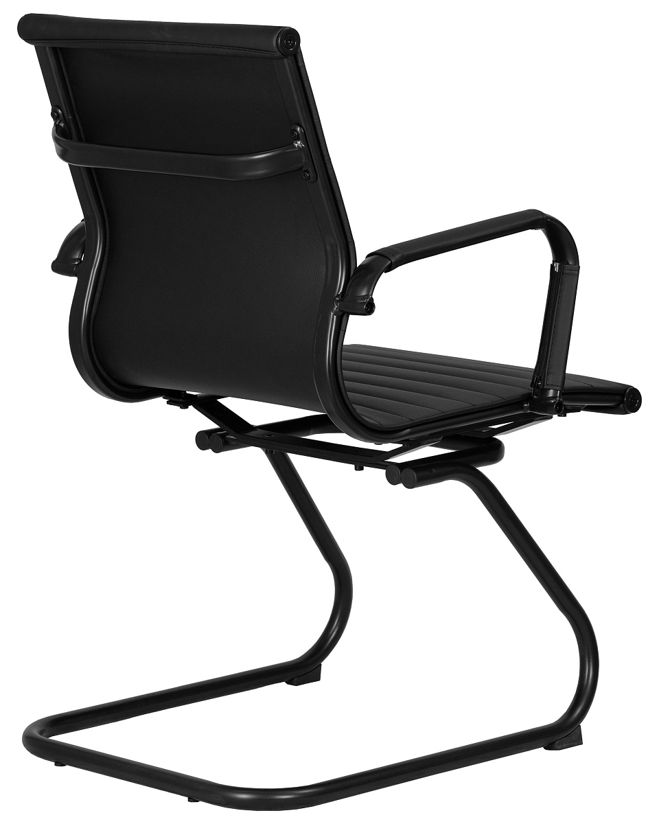 картинка Офисное кресло для посетителей DOBRIN CODY BLACK, чёрный от магазина Montegros