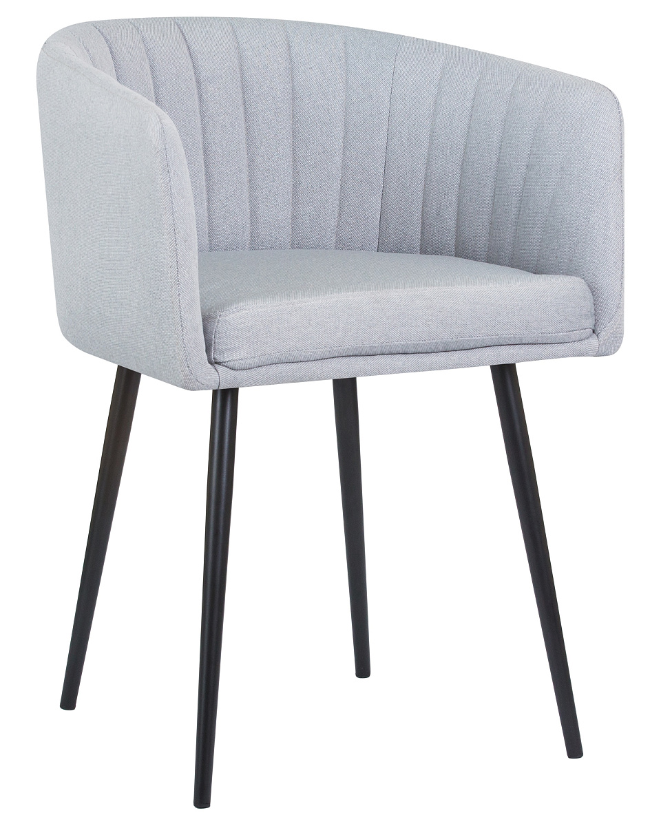 картинка Стул обеденный DOBRIN ALINA, серо-голубая ткань (LAR-106D-23) от магазина Montegros