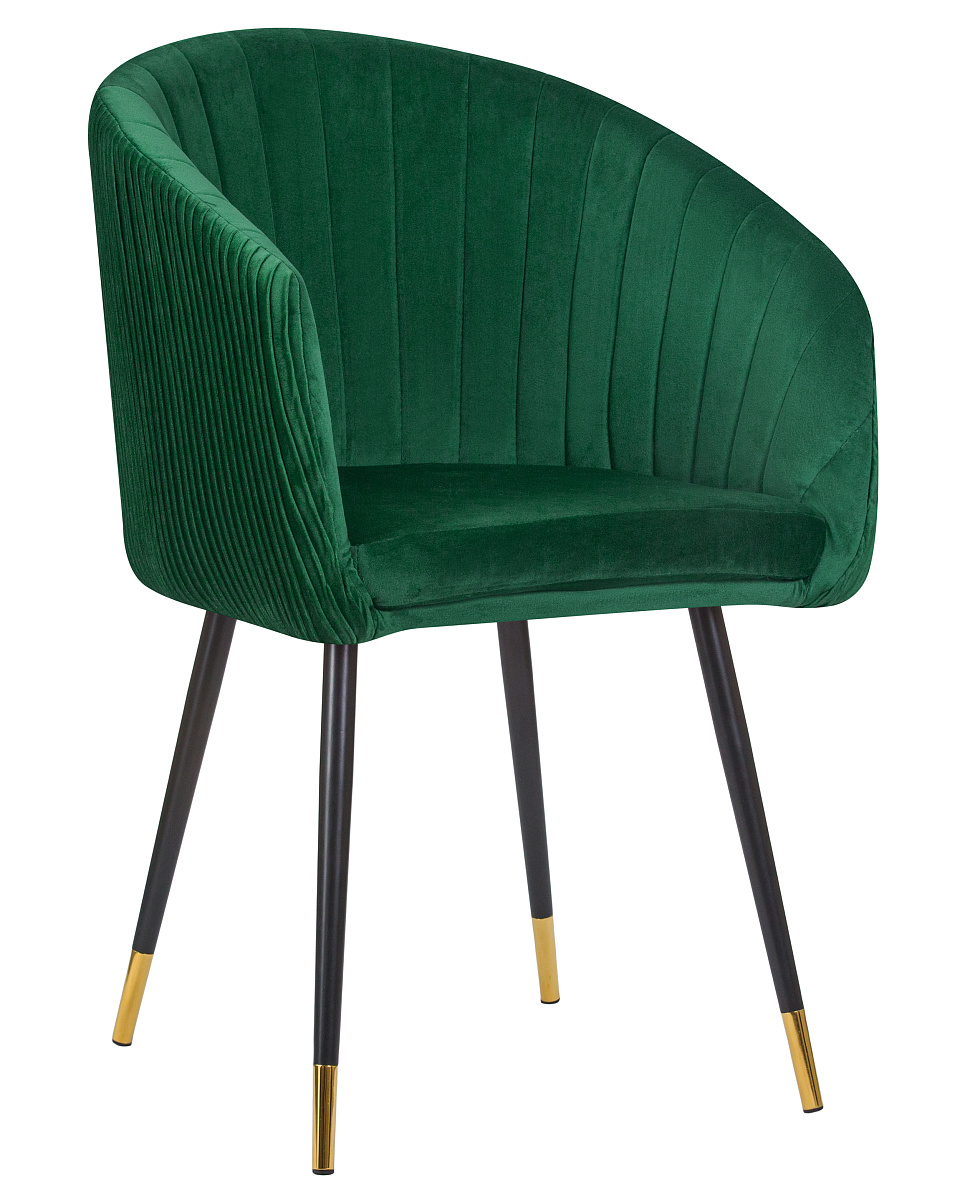 картинка Стул обеденный DOBRIN MARY, зеленый велюр (1922-9) от магазина Montegros
