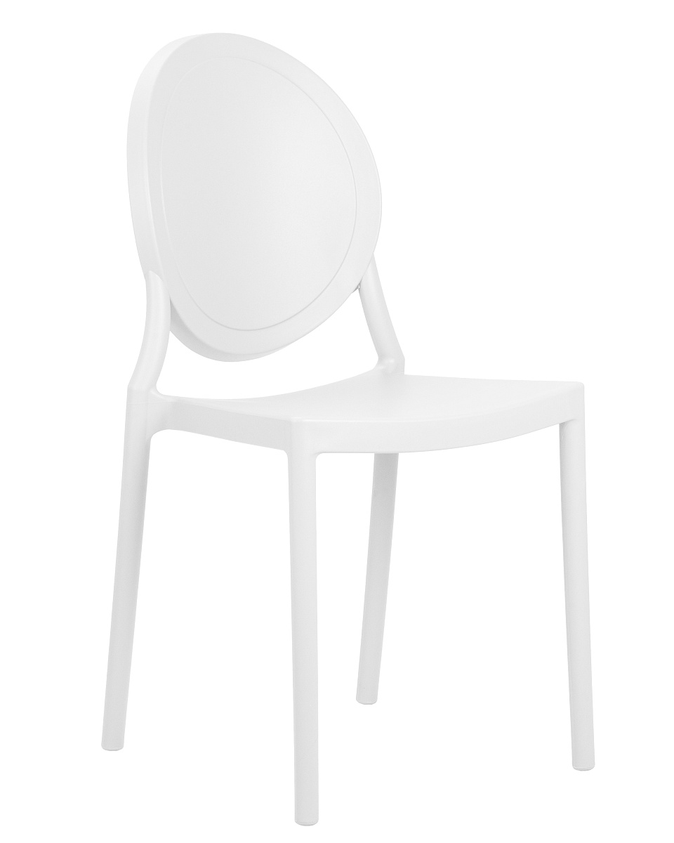картинка Стул обеденный DOBRIN ALBERT, белый от магазина Montegros
