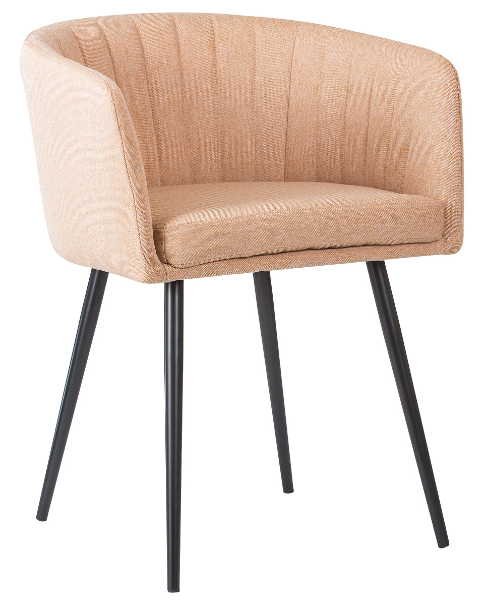картинка Стул обеденный DOBRIN ALINA, бежевая ткань (LAR-106D-4) от магазина Montegros