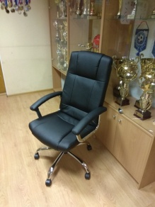 Кресло Easy Chair 524 TPU черное для ГБУ Спортивно-досуговый центр Брэк