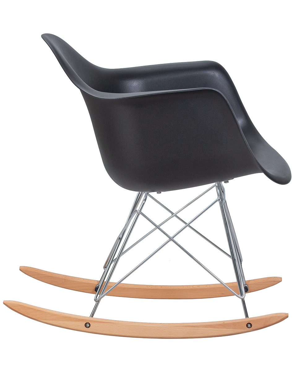 картинка Кресло-качалка DOBRIN DAW ROCK, цвет черный от магазина Montegros