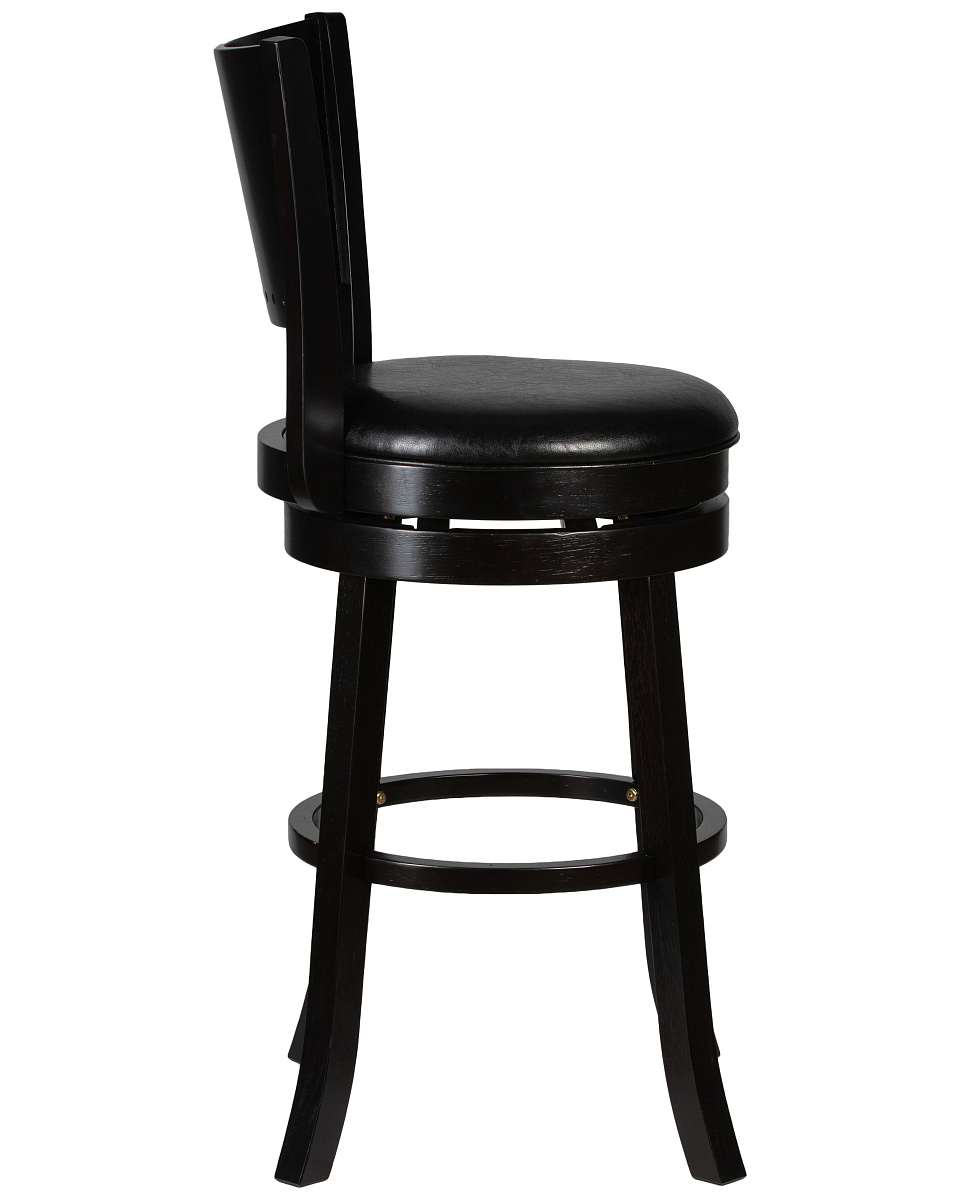 картинка Вращающийся полубарный стул DOBRIN TONY COUNTER, капучино, черный от магазина Montegros