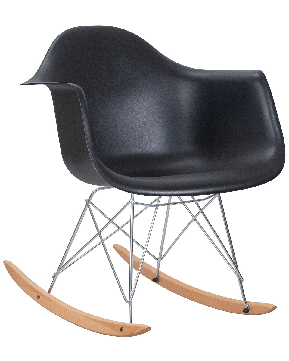 картинка Кресло-качалка DOBRIN DAW ROCK, цвет черный от магазина Montegros