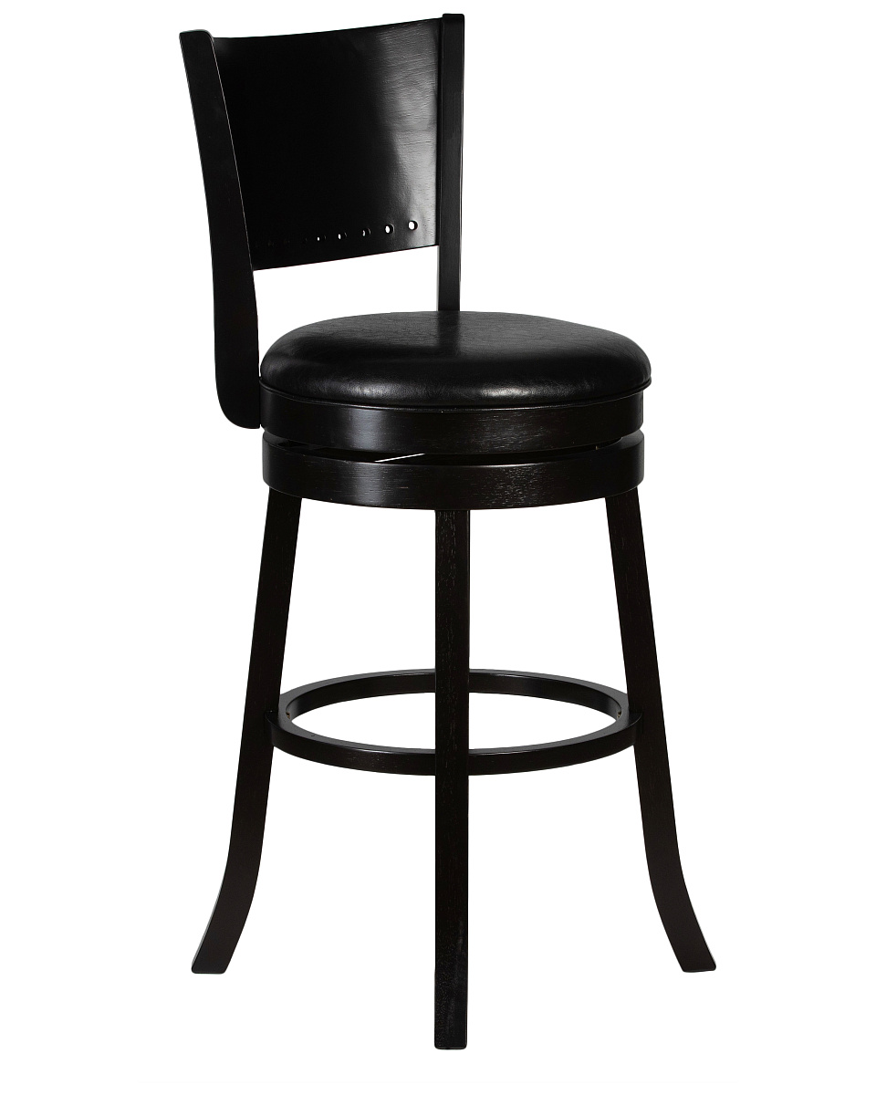 картинка Вращающийся полубарный стул DOBRIN TONY COUNTER, капучино, черный от магазина Montegros