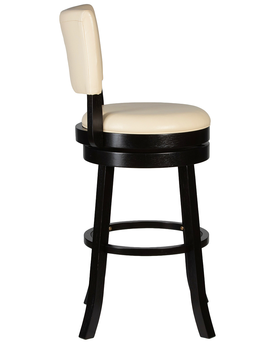 картинка Вращающийся полубарный стул DOBRIN JOHN COUNTER, капучино, кремовый от магазина Montegros