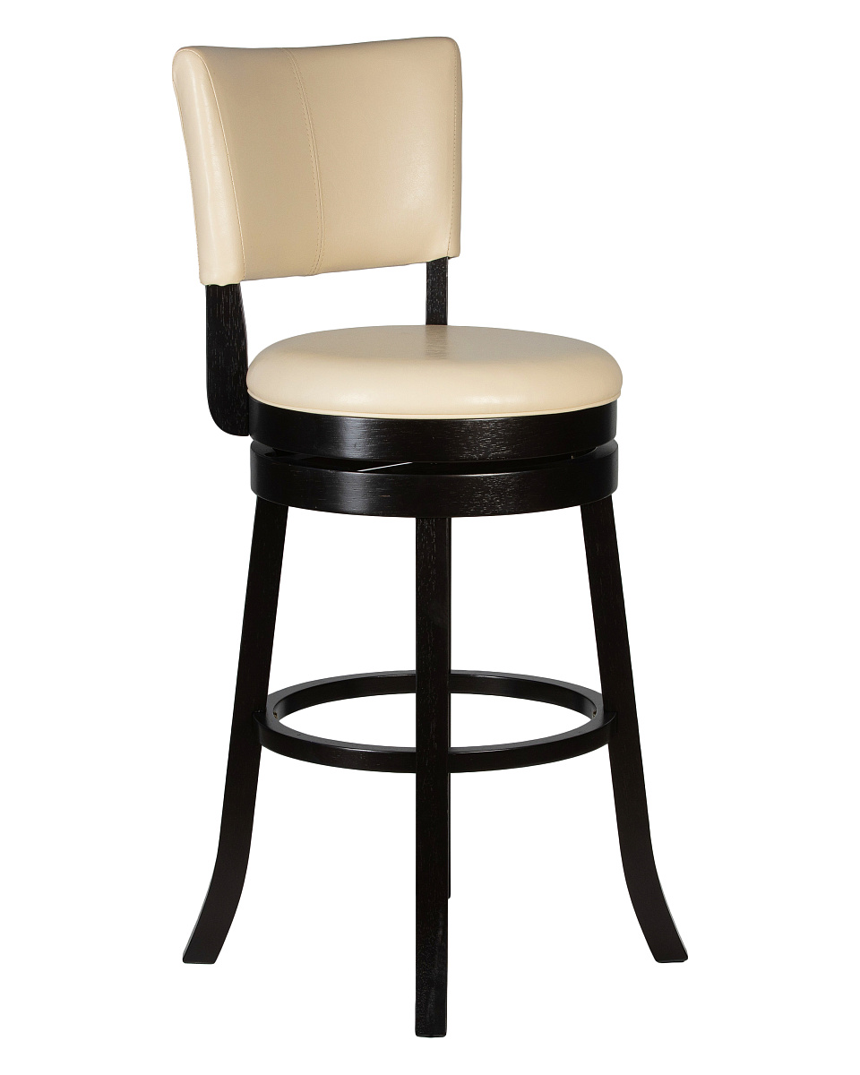 картинка Вращающийся полубарный стул DOBRIN JOHN COUNTER, капучино, кремовый от магазина Montegros